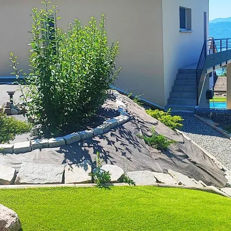 Chambre Vue Lac Av Piscine Prunieres Exterior photo